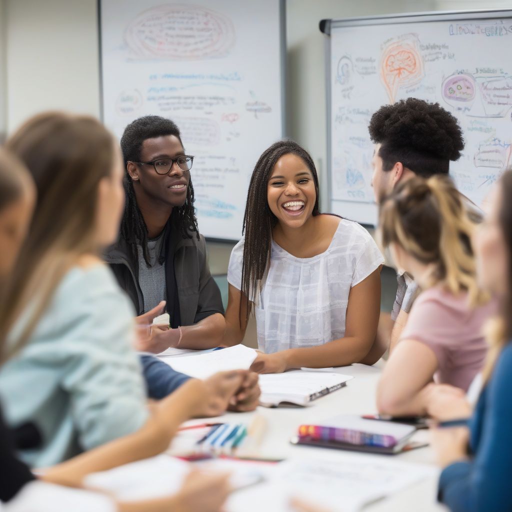 Students in a Psychology Class